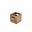 Wooden Crate - Natural - Acacia Wood - Cube - 12cm (4.7&quot;)