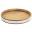 Round Serving Board - Zinc Banded - Acacia Wood - 24cm (9.5&quot;)