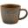 Beverage Cup - Bowl Shaped - Terra Porcelain - Rustic Copper - 9cl (3oz)