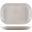 Rectangular Plate - Antigo - Terra Stoneware - Barley - 24cm (9.5&quot;)