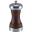 Salt or Pepper Mill - Beech Wood With Chrome Plated Trim - London - 12cm (4.75&quot;)