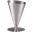 Serving Cone - Stainless Steel - 18cm (7&quot;)
