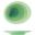 Plate - Oval - Melamine - Atlantis - Shoots Green - 12cm (4.75&quot;)