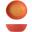 Bowl - Oval - Melamine - Atlantis - Sunset Orange - 15cm (6&quot;) - 40cl (14oz)