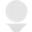 Conical Bowl - Flared - Melamine - Boston - Opulence White - 25.5cm (10&quot;) - 1.6L (56.25oz)