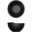 Round Bowl - Melamine - Copenhagen - Black - 11cm (4.25&quot;) - 27cl (9.5oz)