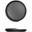 Round Plate - Melamine - Copenhagen - Black - 17cm (6.75&quot;)