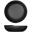 Round Bowl - Melamine - Copenhagen - Black - 28cm (11&quot;) - 2.6L (91.5oz)