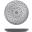 Round Bowl - Melamine - Marrakesh - Grey - 38cm (15&quot;) - 3.5L (123oz)