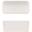 Rectangular Dish - Bento Box Insert - Melamine - Tokyo - White - 17cm (6.75&quot;) - 70cl (24.5oz)