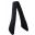 Tongs - All Purpose - Silicone Coated Stainless Steel - Black - 18cm (7&quot;)