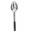 Serving Spoon - Slotted - Anti Microbial Handle - Stainless Steel - Black - 5.9cl (2oz)