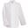 Chefs Jacket - Concealed Stud Fastening - Long Sleeve - White - X Small (30-32&quot;)