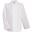 Chefs Jacket - Concealed Stud Fastening - Long Sleeve - White - Small (34-36&quot;)