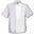 Chefs Jacket - Concealed Stud Fastening - Short Sleeve - White - 2X Large