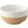Rice Bowl - Porcelain - Raw - White & Sand - 12.5cm (5&quot;)
