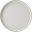 Round Plate - Porcelain - Zen - 22.5cm (9&quot;)