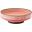 Round Bowl - Porcelain - Coral - 16.5cm (6.5&quot;)