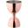 Jigger - Round Bulb & Double Ended - Copper Plated - 25 & 50ml - NON CE