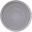 Coupe Plate - Stoneware - Santo - Dark Grey - 28cm (11&quot;)