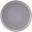 Coupe Plate - Stoneware - Santo - Dark Grey - 17.5cm (7&quot;)