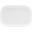 Plate - Rectangular - Porcelain - Titan - 24cm (9.5&quot;)