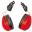 Clip On Ear Protector - Red -  Fits Safety Helmet Code SA030
