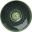 Saucer - Vesuvius - Burnt Emerald - 12.5cm (5&quot;)