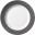 Harmony Plate - Wide Rim - Revolution Edge - Granite - 23cm (9&quot;)