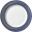 Harmony Plate - Wide Rim - Revolution Edge - Bluestone - 27cm (10.5&quot;)