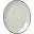 Coupe Plate - Oval - Charcoal Dapple - 34.25cm (13.5&quot;)