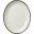 Coupe Plate - Oval - Charcoal Dapple - 20.25cm (8&quot;)