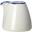 Cream or Milk Jug - Unhandled - Blue Dapple - 8.5cl (3oz)