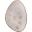 Triangle Plate - Organic - Craft - White - 37.5cm (14.75&quot;)