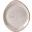 Plate - Oval - Organic - Craft - White - 25cm (9.75&quot;)