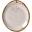 Plate - Oval - Organic - Craft - White - 15.25cm (6&quot;)