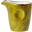Pinched Cream or Milk Jug - Craft - Apple - 8.5cl (3oz)