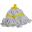 Mop Head - Maxi Looped - SYR - Yellow - 35cm (14&quot;)