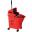 Kentucky Bucket & Wringer - SYR - Ladybug - Red - 15L (3.3 gal)