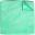 Microfibre Cloth - Heavyweight - Square - SYR - Green - 40cm (15.75&quot;)