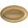 Oval Platter - Stainless Steel - Artemis - Gold - 30cm (12&quot;)