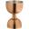 Jigger - Round Bulb & Double Ended - Rose Gold Plated - 25 & 50ml - NON CE