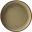 Round Plate - Porcelain - Knead - 23cm (9&quot;)