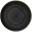 Round Plate - Porcelain - Otto - Charcoal - 24.5cm (9.5&quot;)