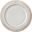 Wide Rimmed Plate - Stoneware - Corduroy - Drift - 24.5cm (9.75&quot;)