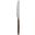 Rumbled Table Knife - Wood Effect ABS Handle - Rustic - 22.5cm (8.9&quot;)