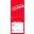 Permanent Labels - Tamper-Evident Seal - SecureIt&#8482; - White on Red - 6.5x15cm (2.5x6&quot;)