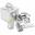 Party Accessory Box - Individual - Silver