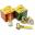 Party Accessory Box - Individual - Red & Green Stars