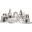 Party Hats - Premier - Silver